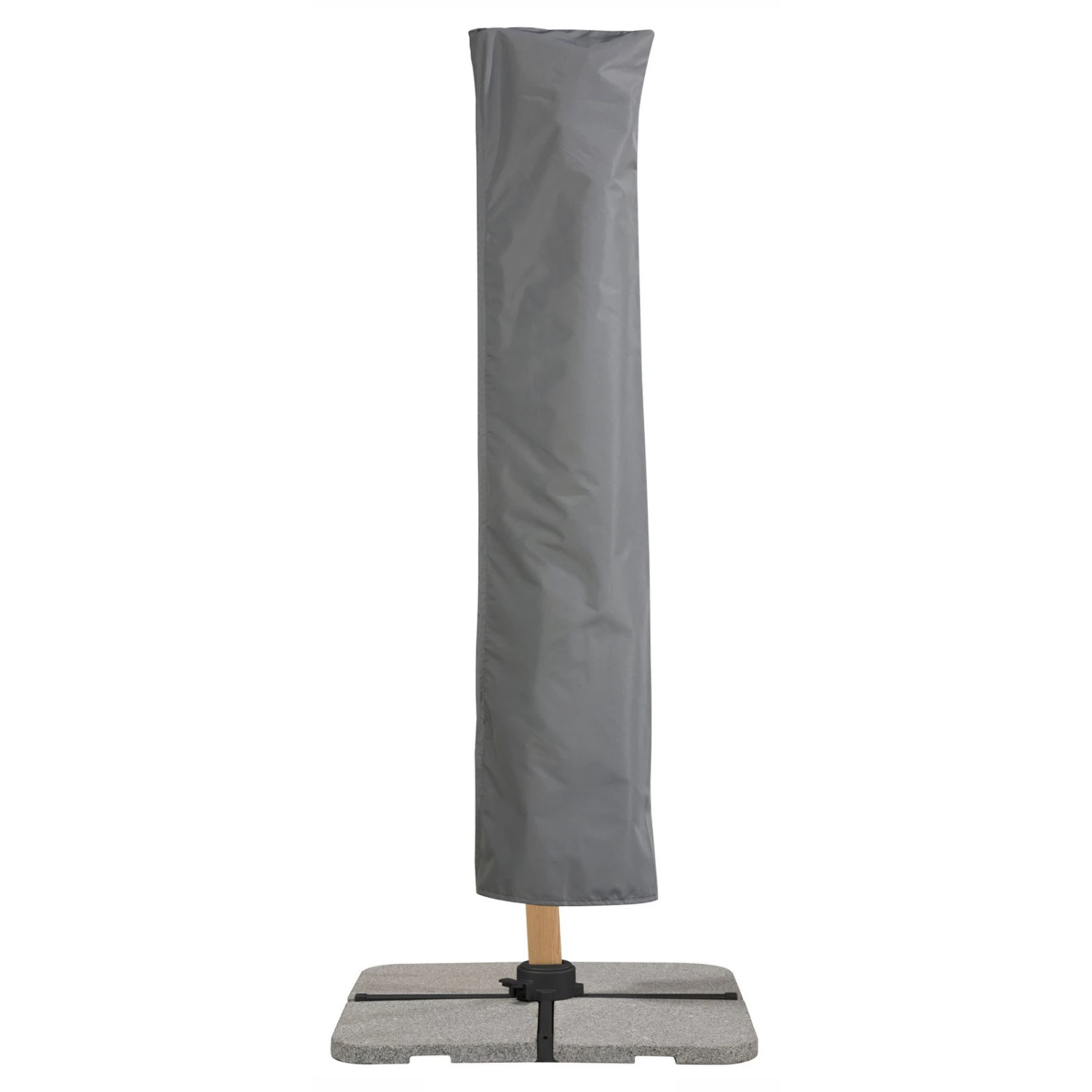 Pendelschirm 'Rhodos Twist Woody', Anthrazit, Ca. 300 X 300 Cm - Image 6