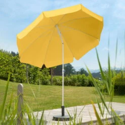 Mittelstockschirm 'Ibiza', Ø 240 Cm