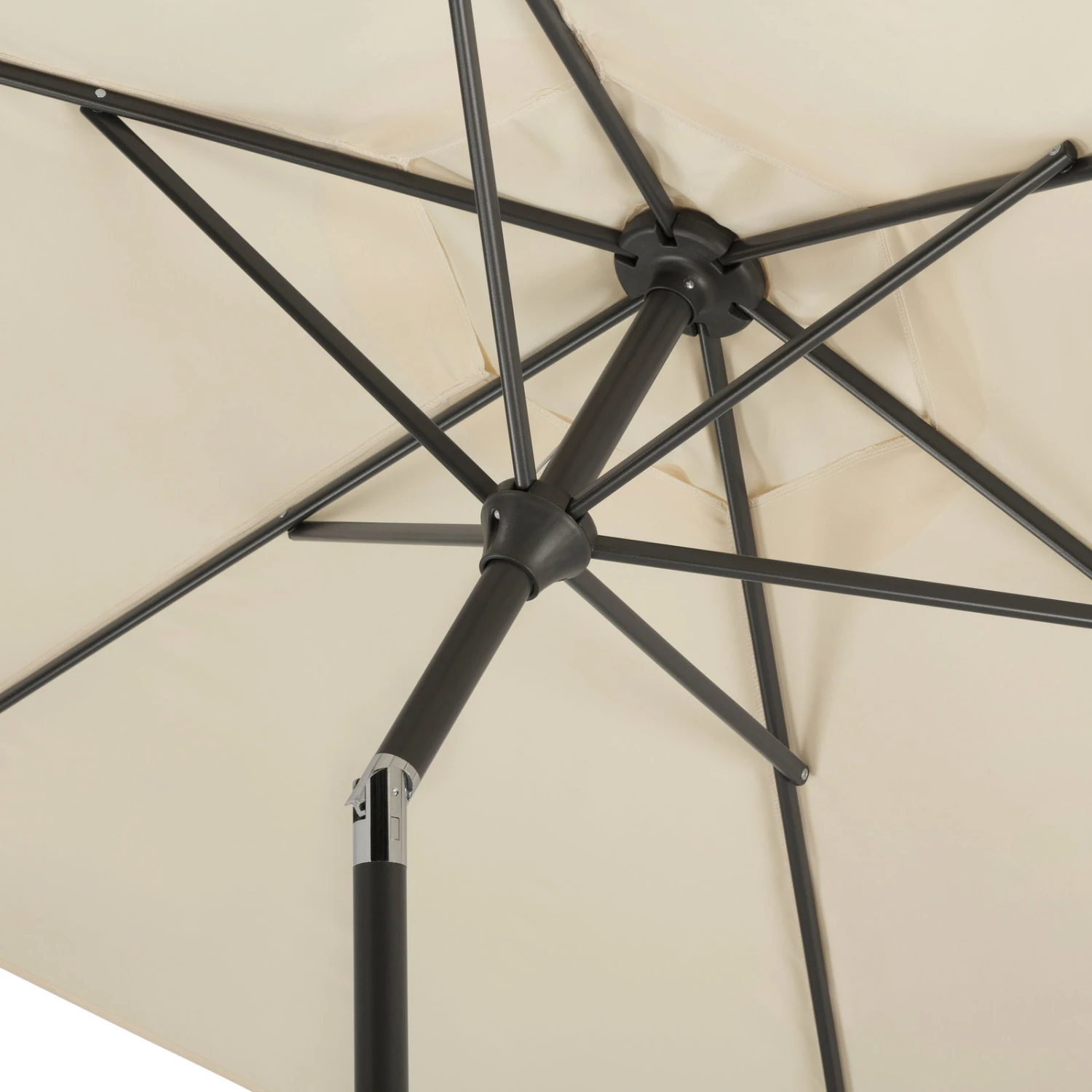 Mittelstockschirm 'Bilbao', Ø Ca. 220 Cm, Natur - Image 6