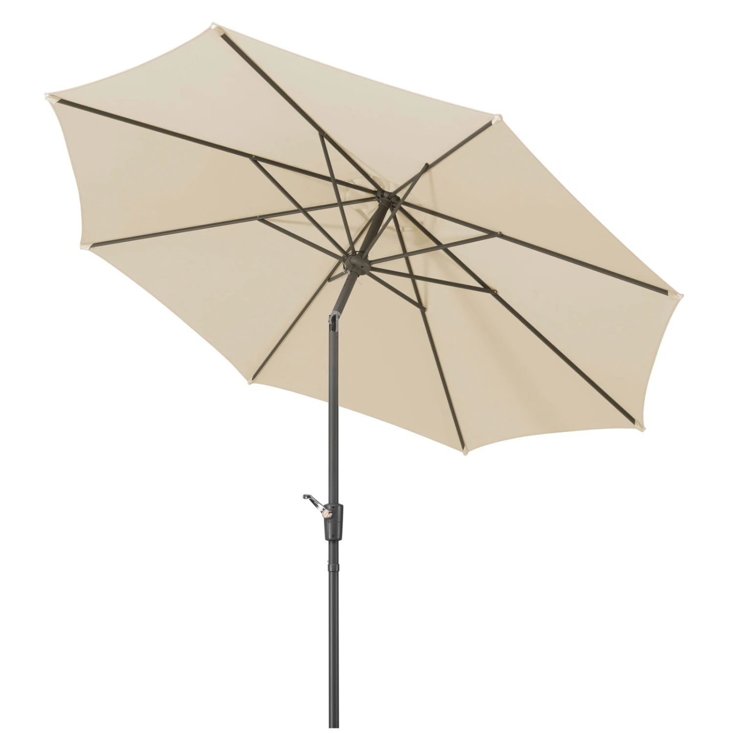 Mittelstockschirm 'Harlem', Ø Ca. 270 Cm, Natur - Image 3