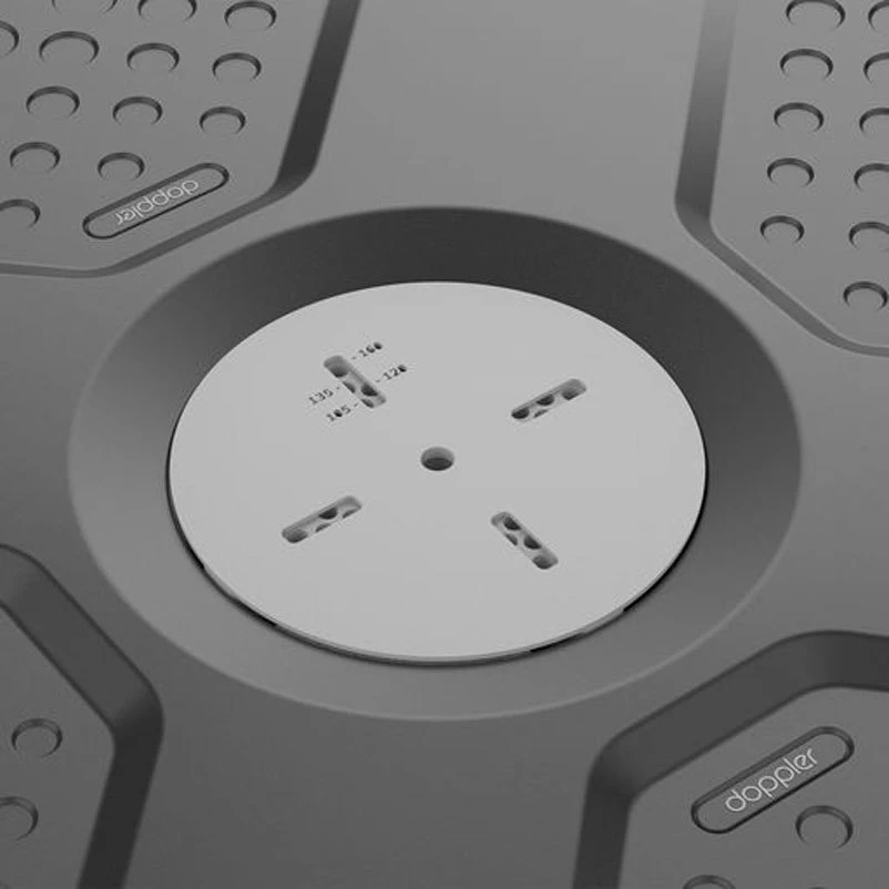 Doppler Rollsockel Für Pendelschirme, Befüllbar, Anthrazit, Ca. 88 X 88 X 20 Cm - Image 3