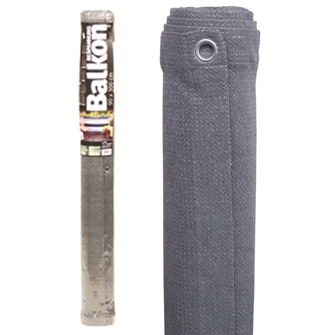 Balkonbespannung, Grau