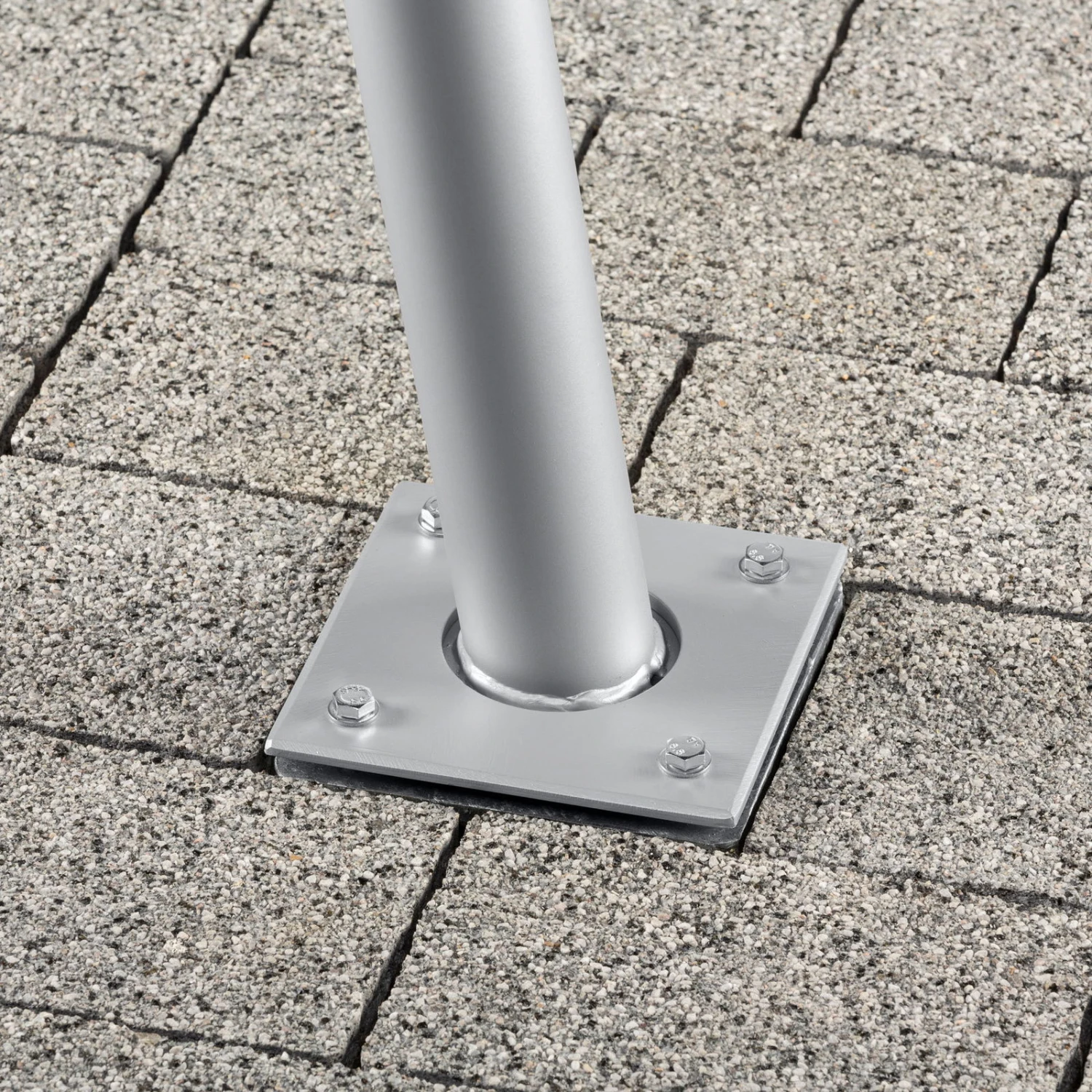 Mast Für Sonnensegel, Silber, Edelstahl - Image 5