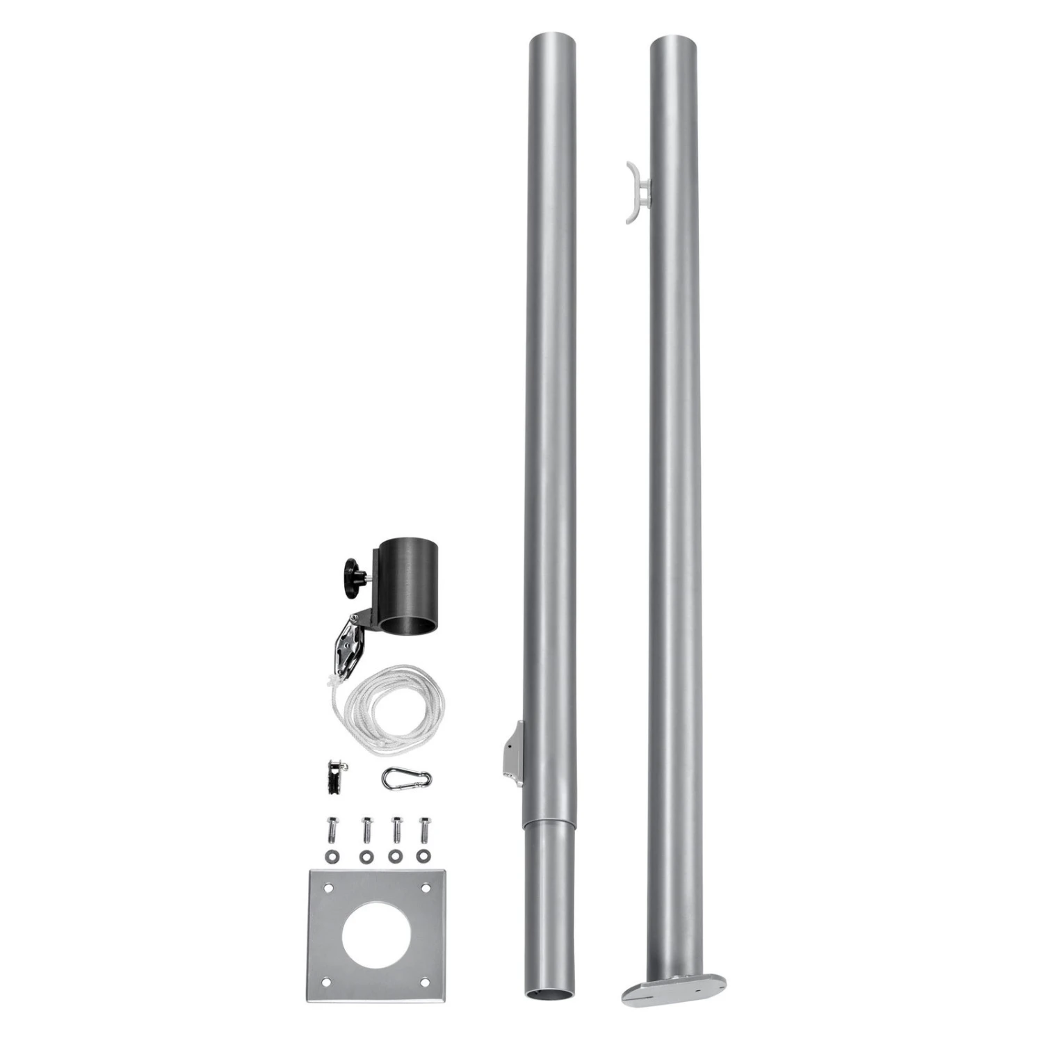 Mast Für Sonnensegel, Silber, Edelstahl - Image 4