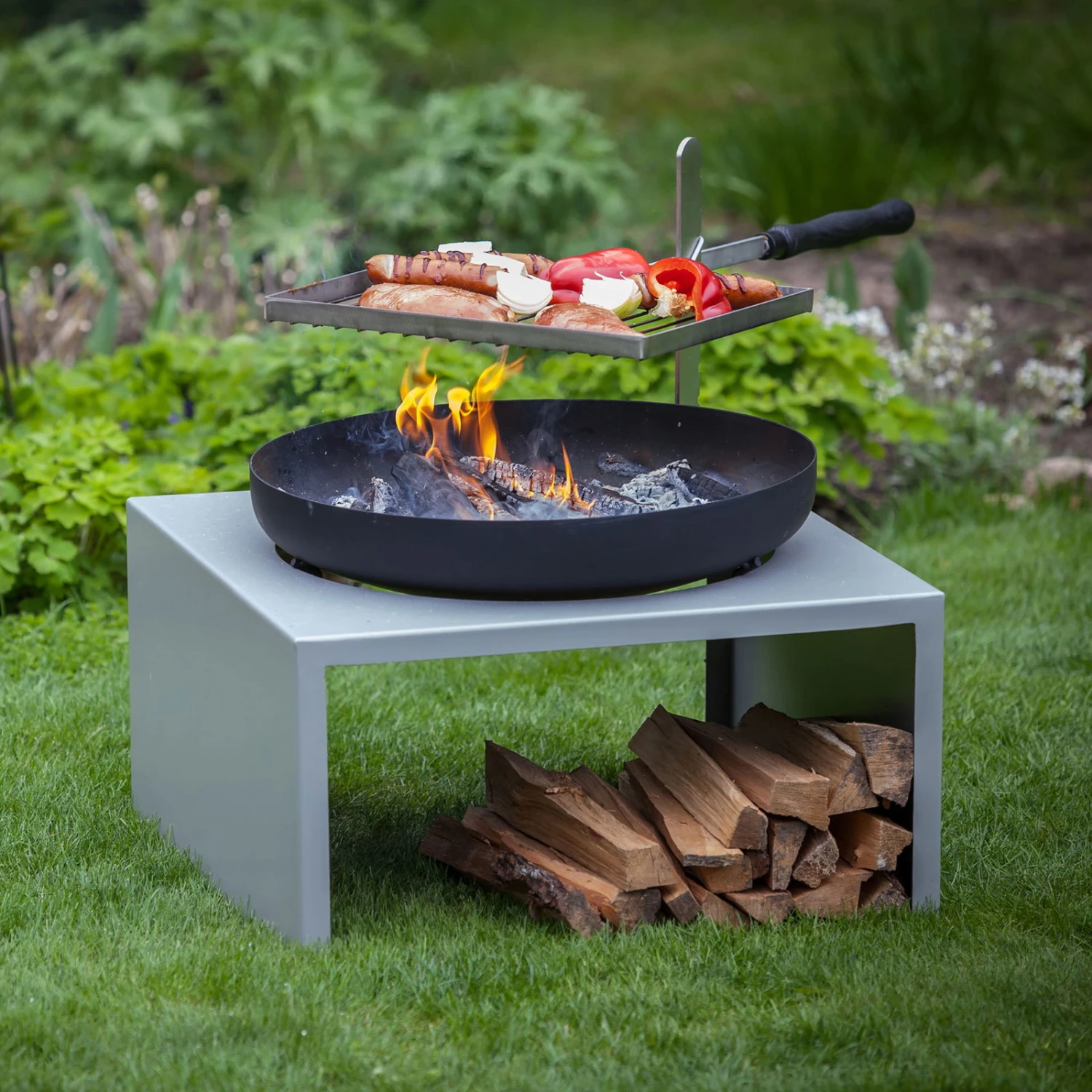 Feu Du Jardin Feuerschale "Moderne", Mit Grillfunktion, 21 Kg - Image 4