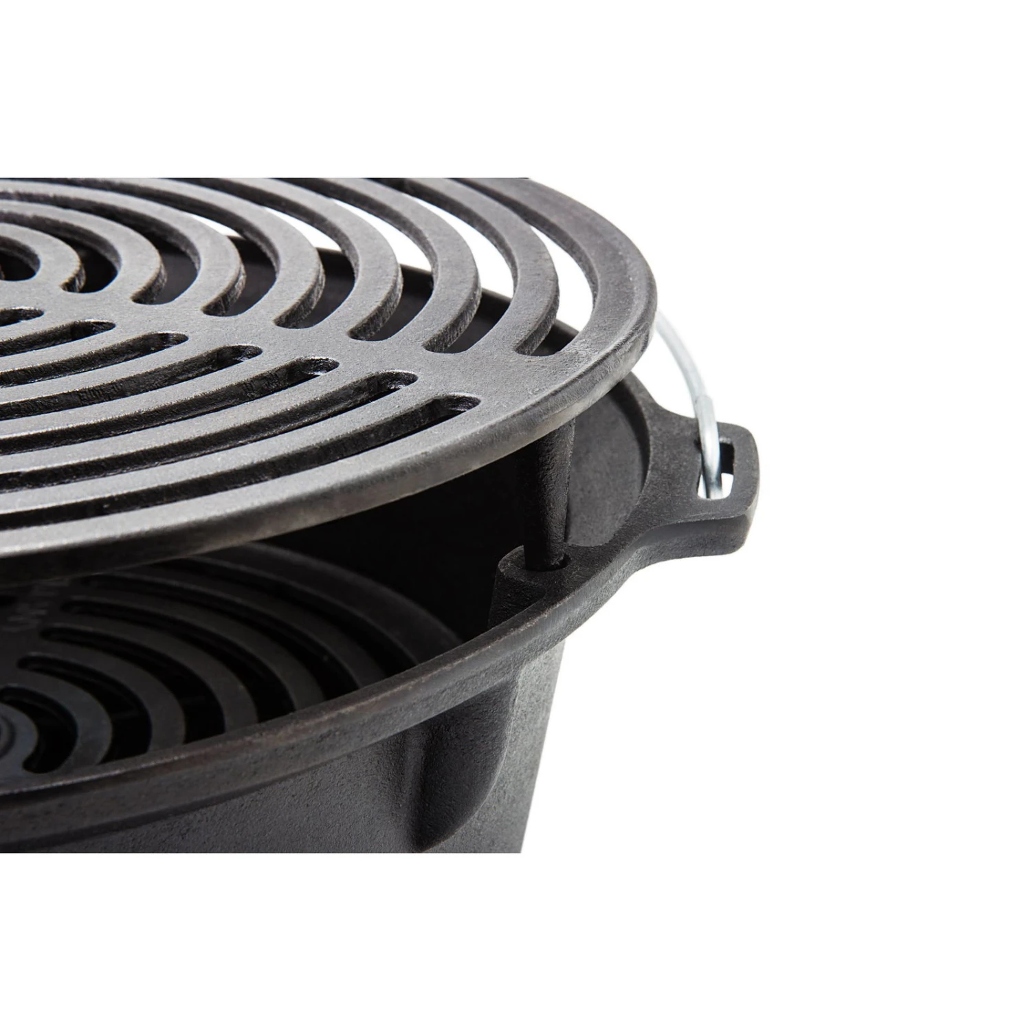 Feuergrill Petromax TG3, Schwarz, Gusseisen, Ca. Ă 45 X H 21 Cm - Image 2