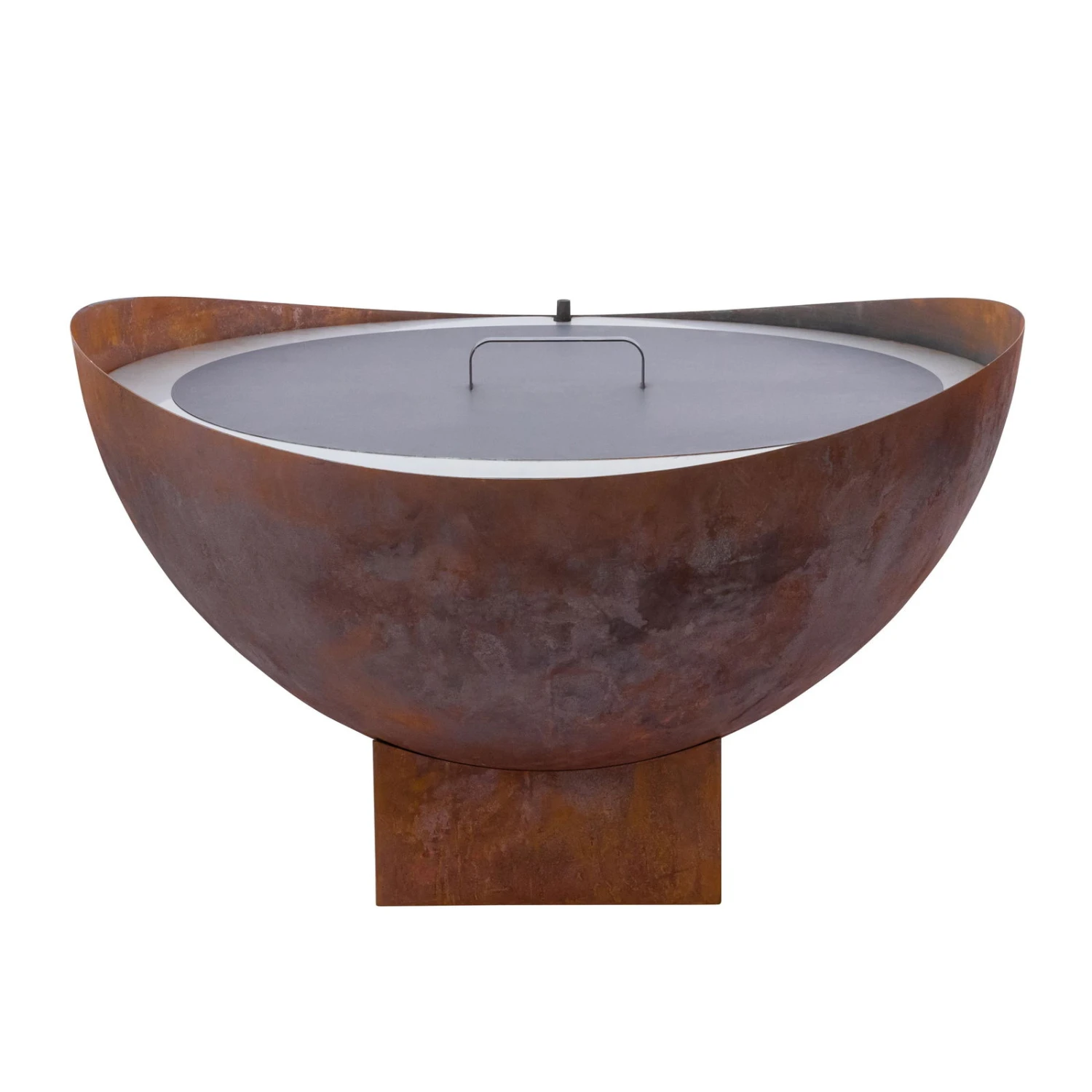 Feuerstelle 'Wave', Rost, Edelstahl, Ca. 100 X 55 X 100 Cm - Image 5