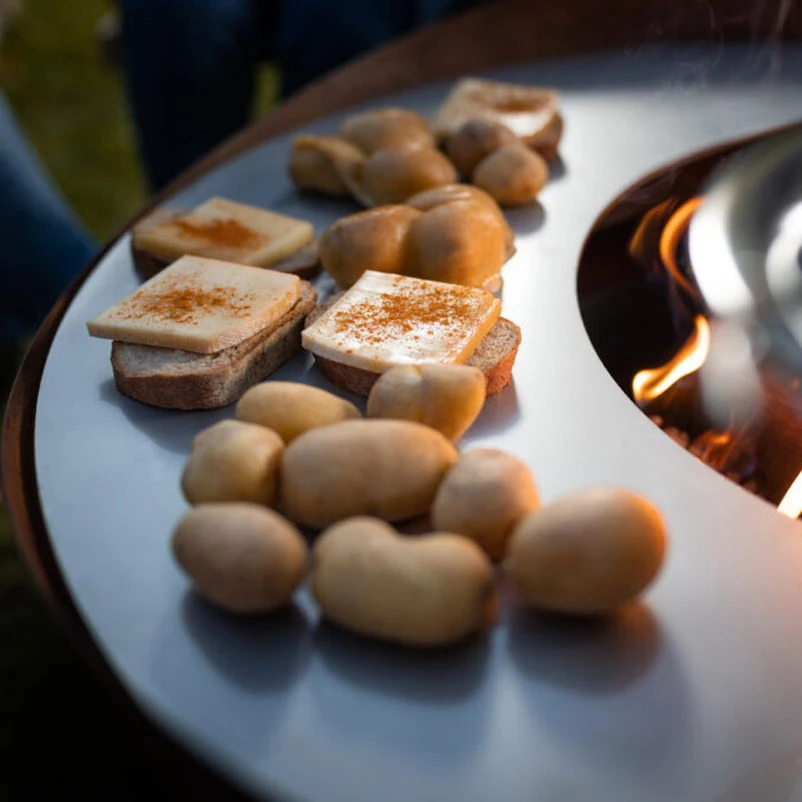 Feuerstelle 'Wave', Rost, Edelstahl, Ca. 100 X 55 X 100 Cm - Image 10
