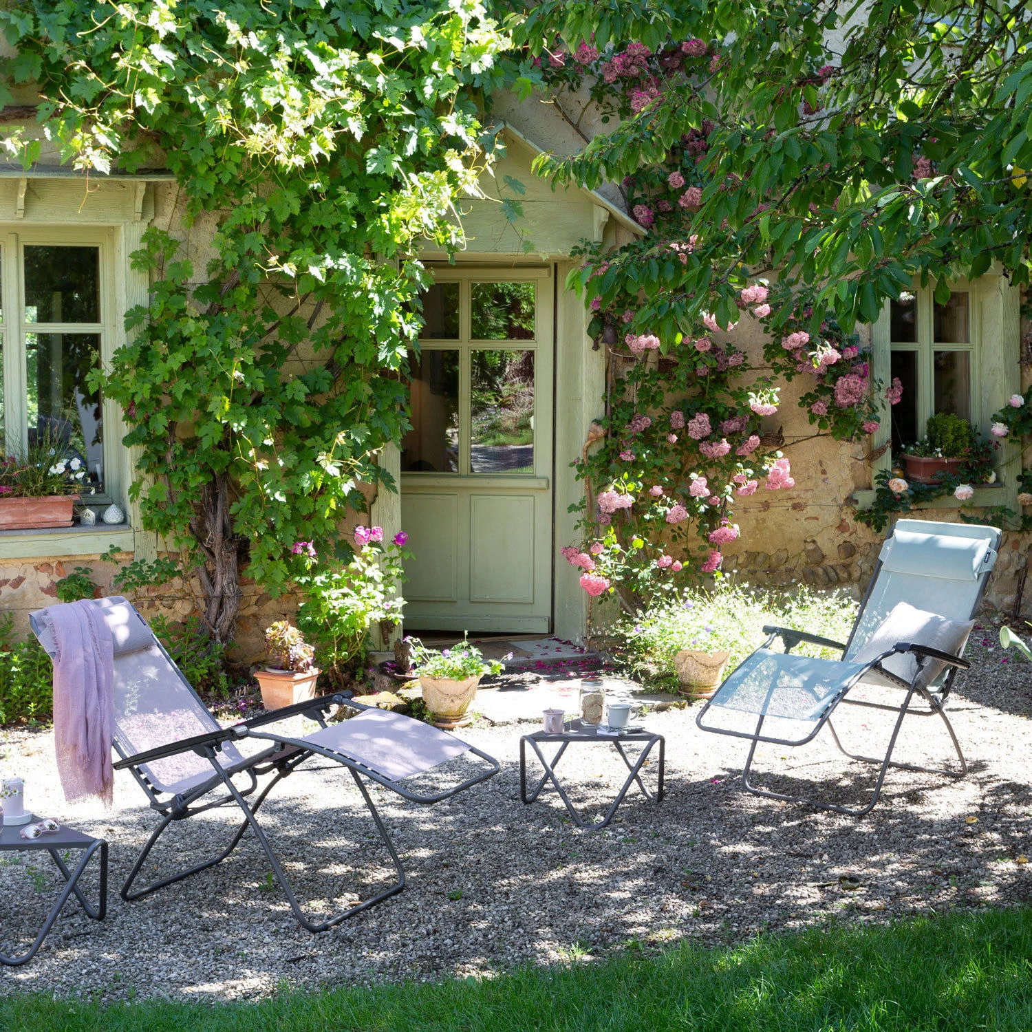 Lafuma Relaxsessel 'R Clip', Hellgrün, Batyline® - Image 4