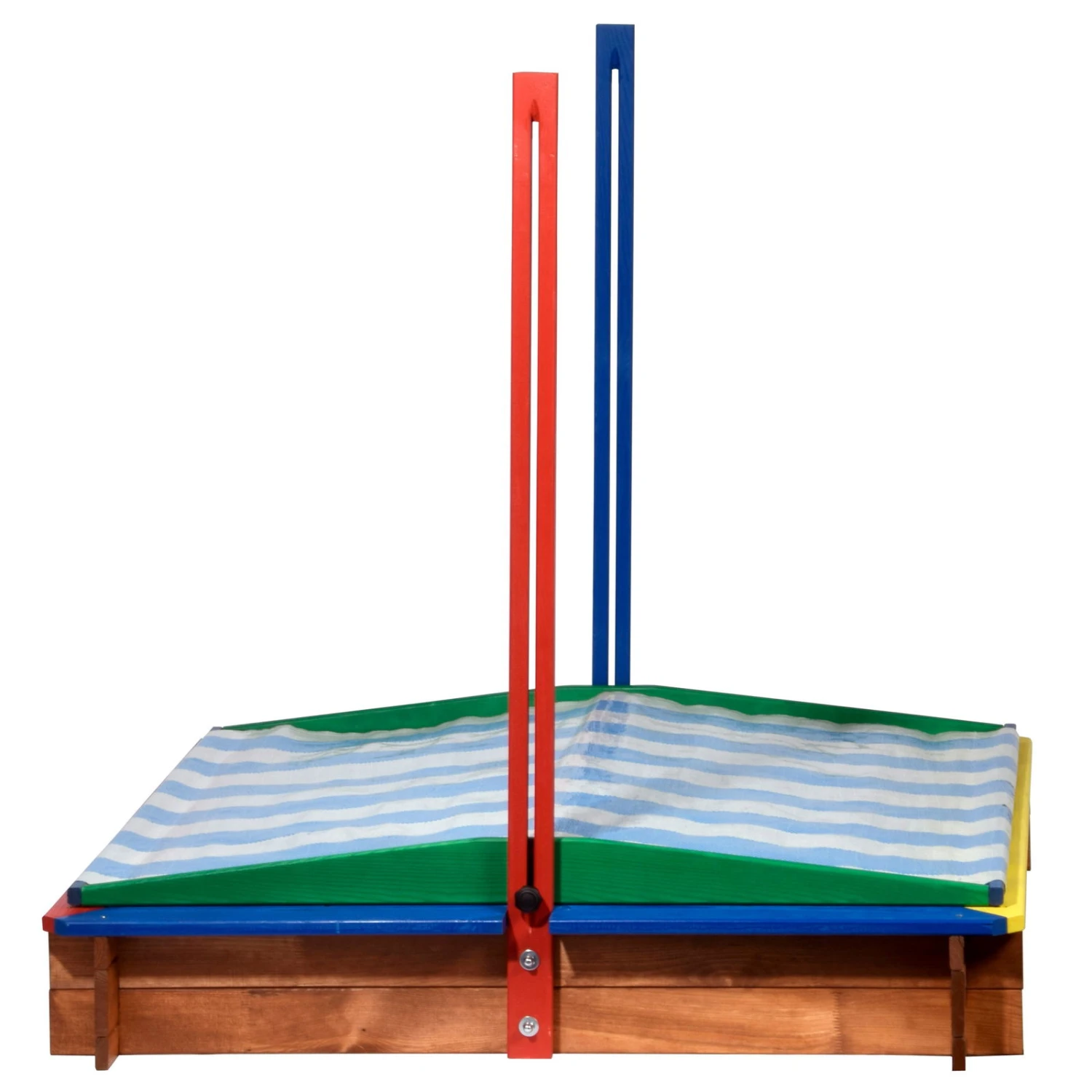 Sandkasten Inkl. Dach, Bunt, 120 X 120 X 120 Cm - Image 5