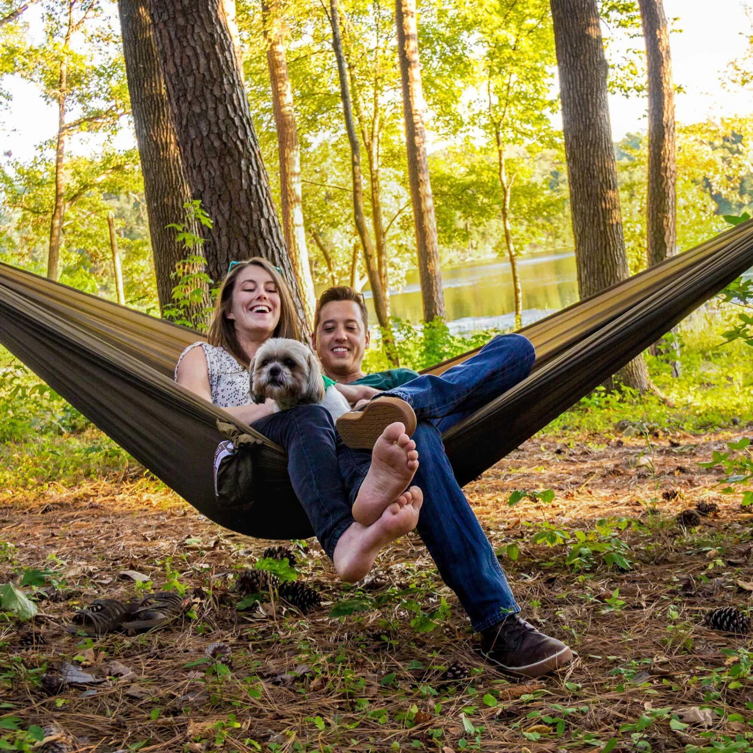 LA SIESTA Doppel-Reisenhängematte Colibri 3.0, Canyon, Bis 180 Kg, Reißfest, Leicht - Image 8