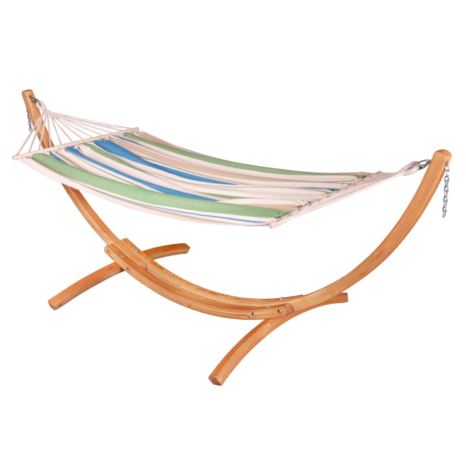 Single StabhÀngematte & Gestell, Green Bay