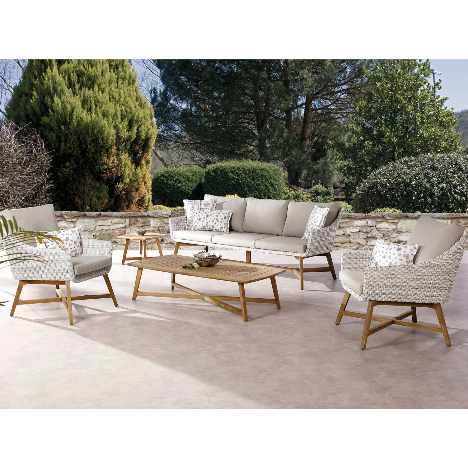 Best Lounge-Couch "Paterna" 3-Sitzer, Mit Auflage - Image 2