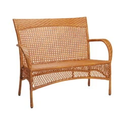 Best Korbbank Madelene Caramel, Ca. 114x66 Cm