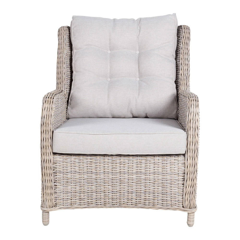 Kölle Geflecht-Sessel Jumbo Inkl. Hocker, Mit Auflage - Image 8