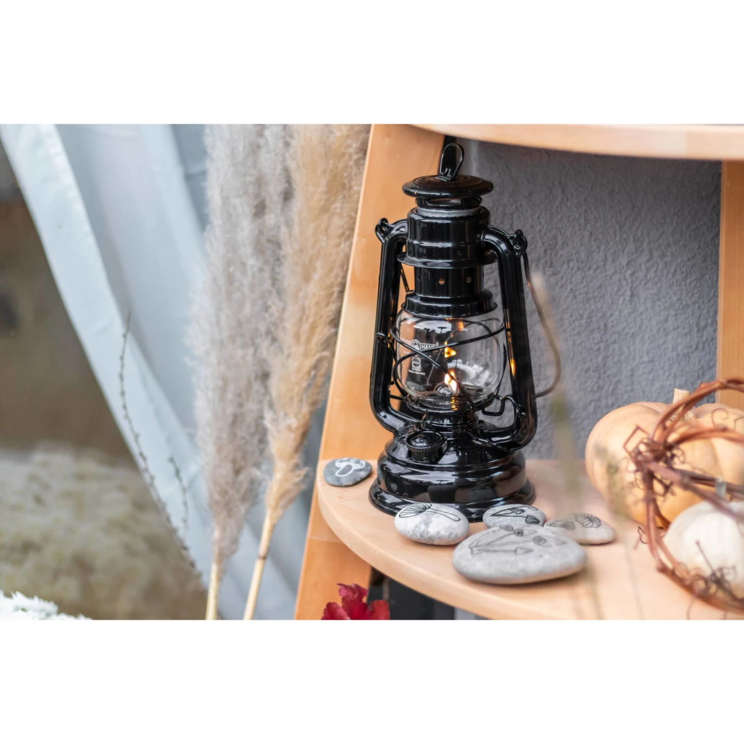 Feuerhand Sturmlaterne 'Baby Special 276', Tiefschwarz, 26,5 X 13,5 X 15 Cm - Image 2