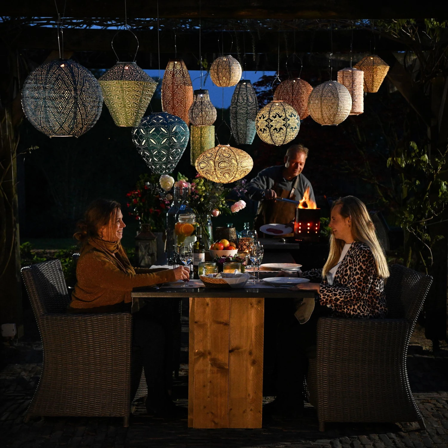 Solarlaterne 'Bulb 16', Taupe, Ø 16 X 20 Cm - Image 8