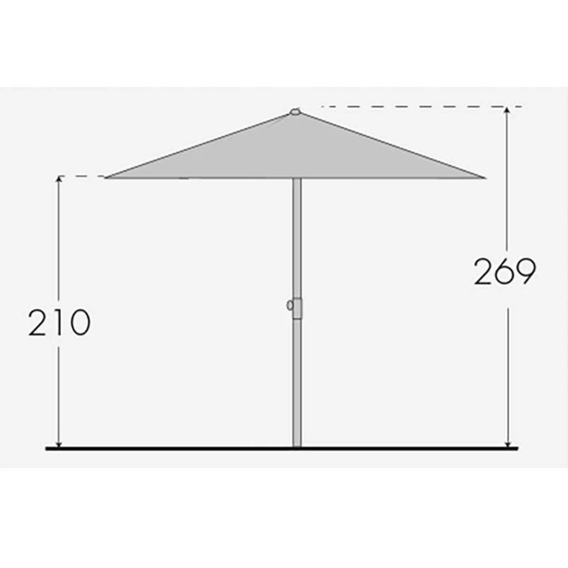 Doppler Sonnenschirm 'Sunline Waterproof' Aus Stahl, 230 X 190 Cm - Image 2
